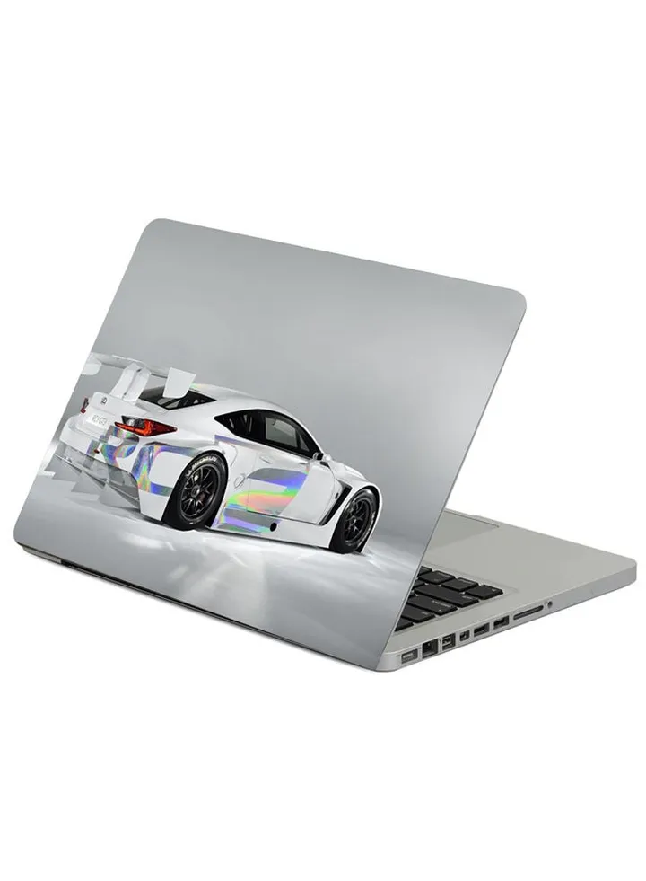 Lexus Rc-F Gt3 Printed Laptop Sticker Multicolour