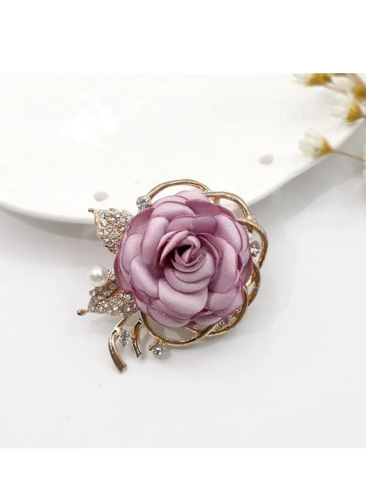 New Rose Flower Brooch