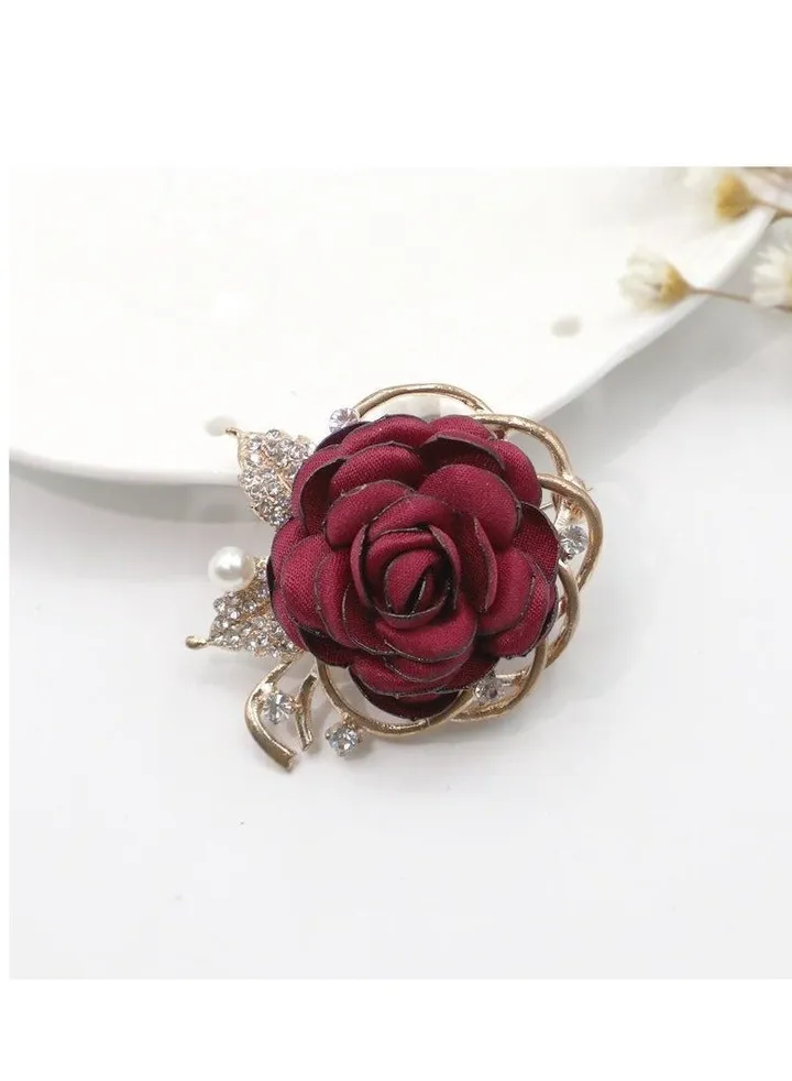 New Rose Flower Brooch