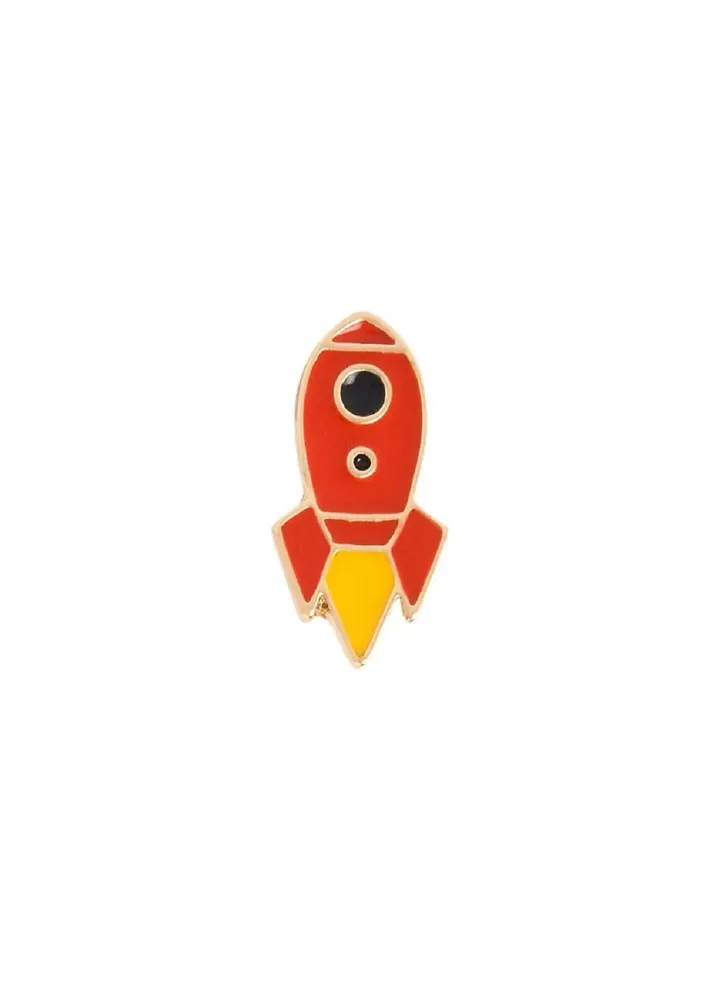 Rocket Brooch