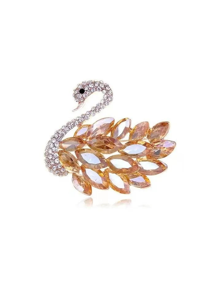 New Swan Brooch Anti Clothing Accessories