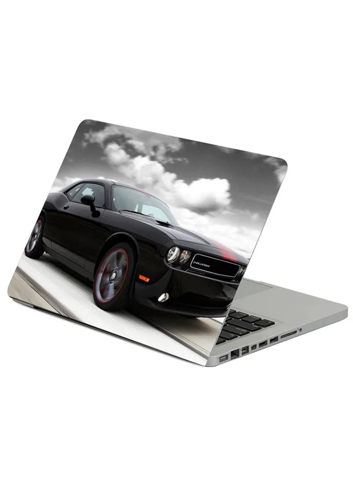 Rally Redline Challenger Muscle Car Printed Laptop Sleeve Multicolour