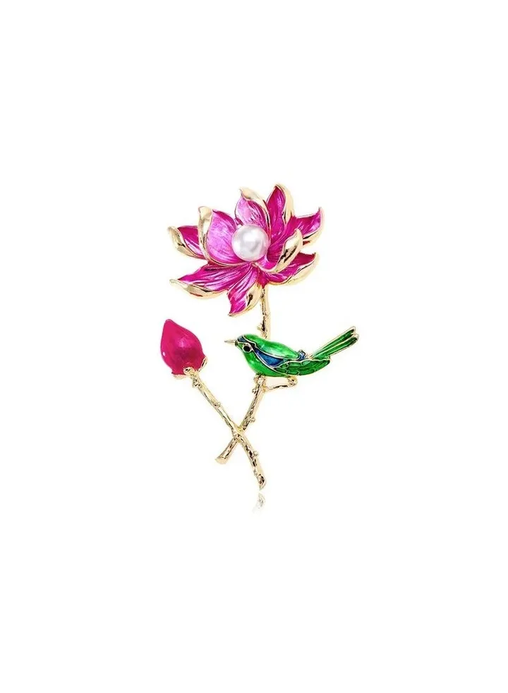 New Fashion Lotus Brooch