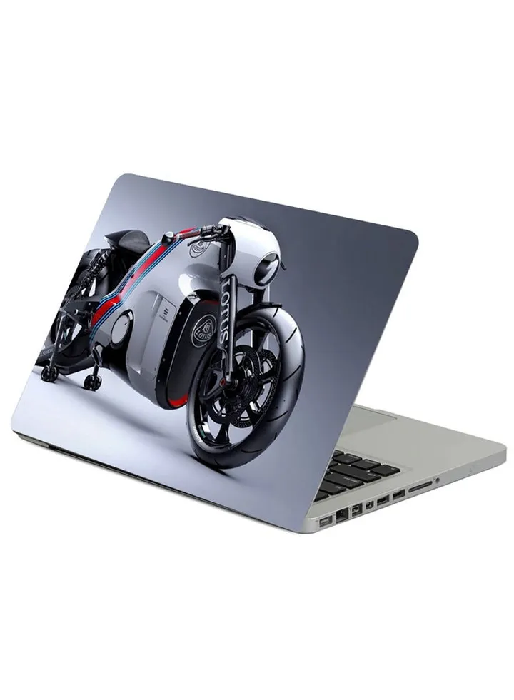 Motorcycle Lotus Gt Printed Laptop Sleeve Multicolour