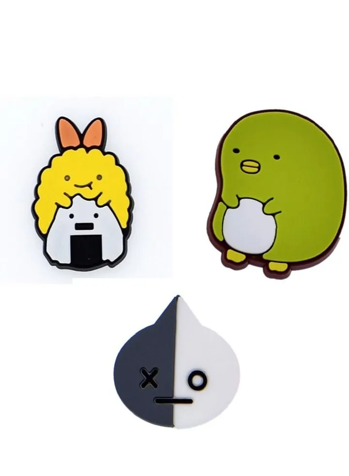 3-Pieces Sumiko Gurashi Cartoon Brooch