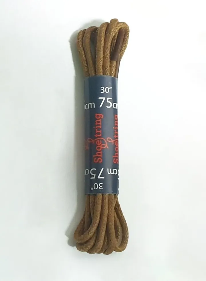 Waxed Shoe Laces 75 CM