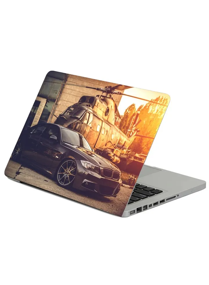 Bmw E90 Deep Concave Printed Laptop Sleeve Multicolour