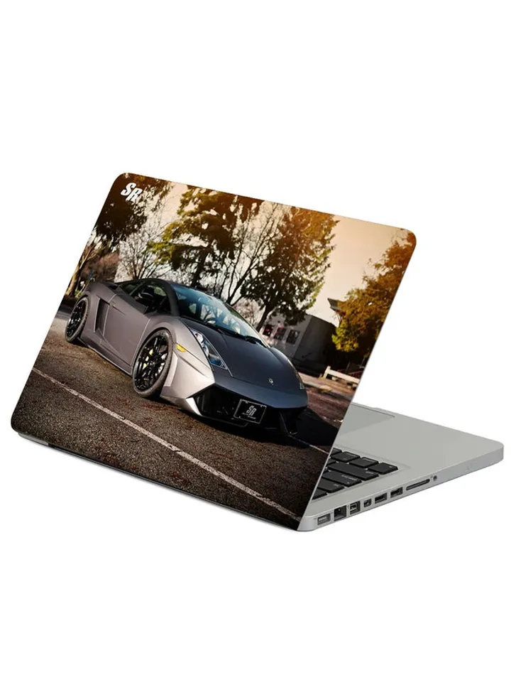 Limitless Lamborghini Sr Auto Group Printed Laptop Sleeve Multicolour