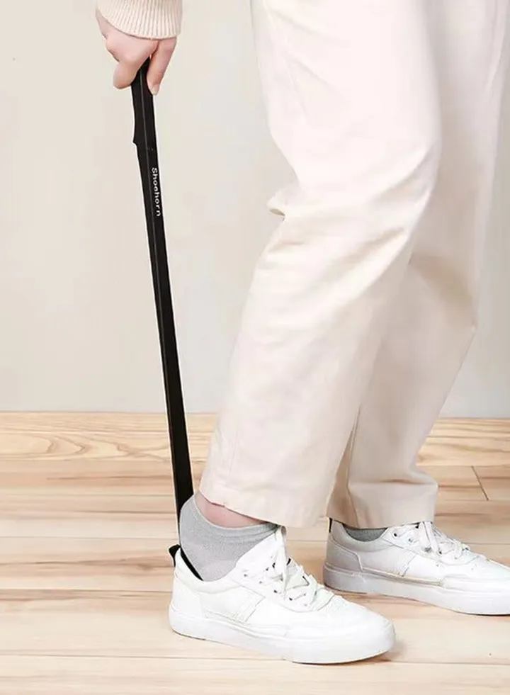 Extra Long Plastic Shoehorn 63cm Long Convenient and Easy to Use No Excessive Bending