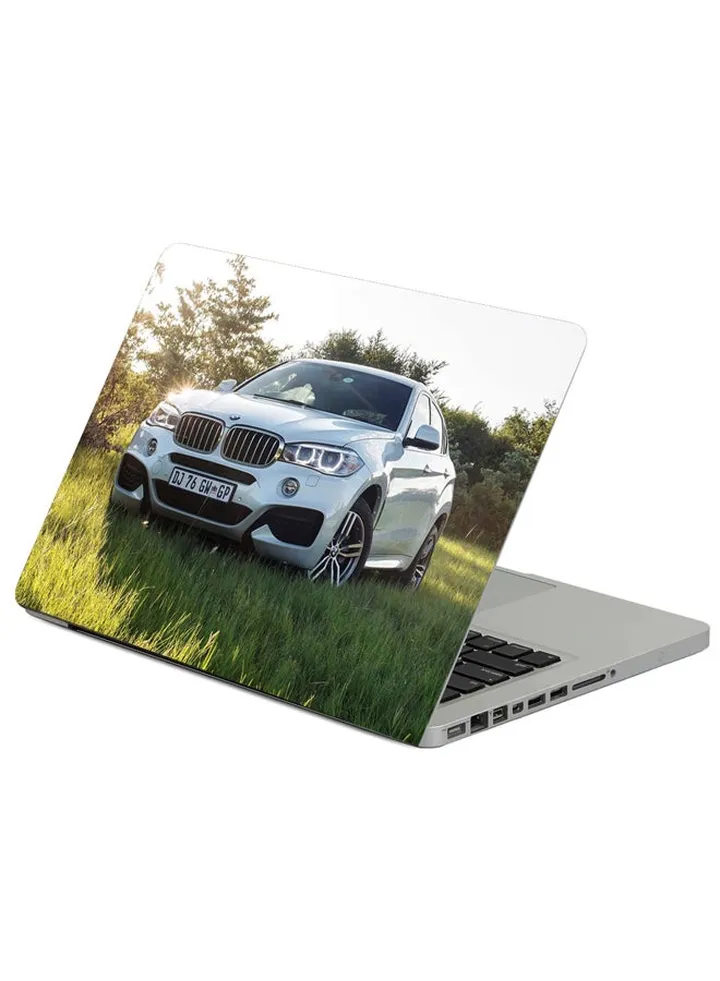 Bmw X6 Xdrive Printed Laptop Sleeve Multicolor