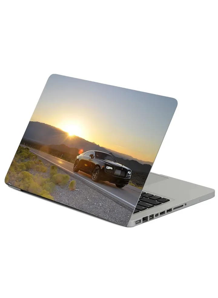 Rolls-Royce Wraith Side View Printed Laptop Sleeve Multicolor