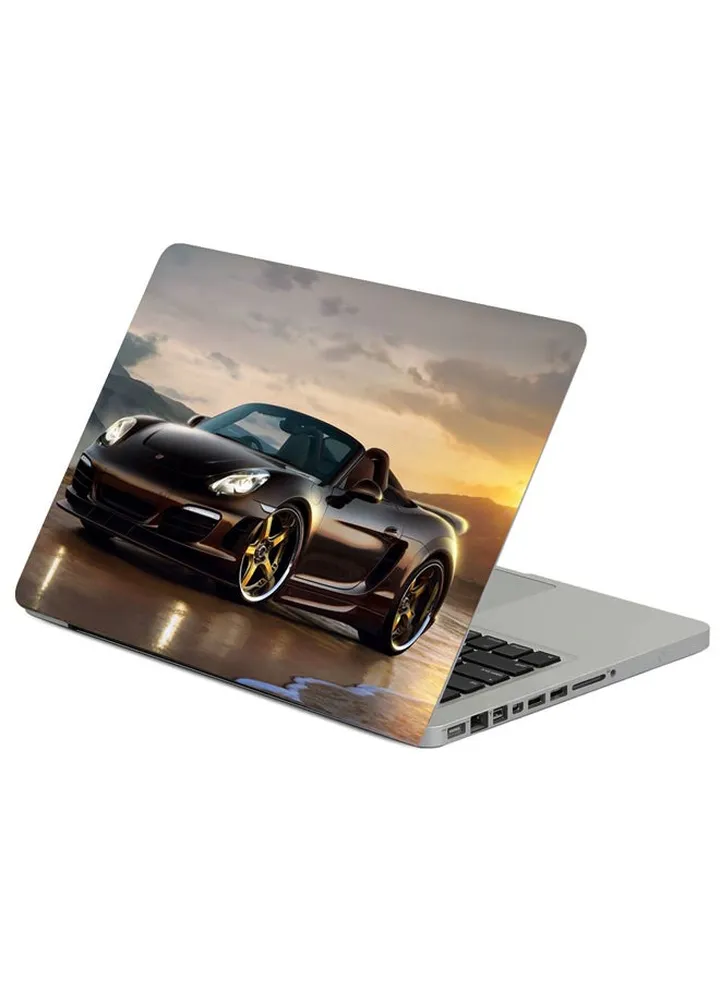 Porsche Boxster Side View Printed Laptop Sleeve Multicolour