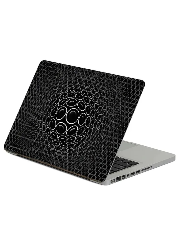 Convex Embossed Printed Laptop Sticker Multicolour