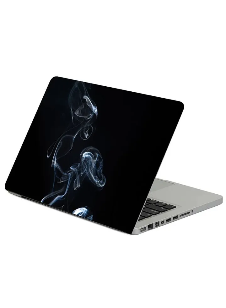 Smoke Shroud Dark Background Printed Laptop Sleeve Multicolour