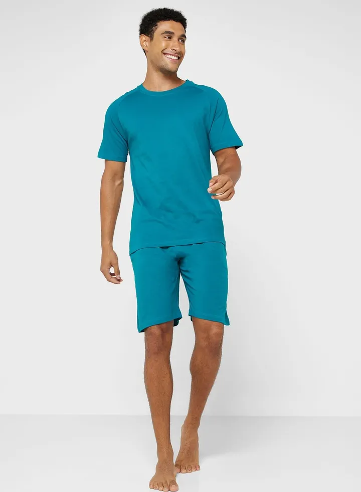 Raglan Sleeve Nightwear Set