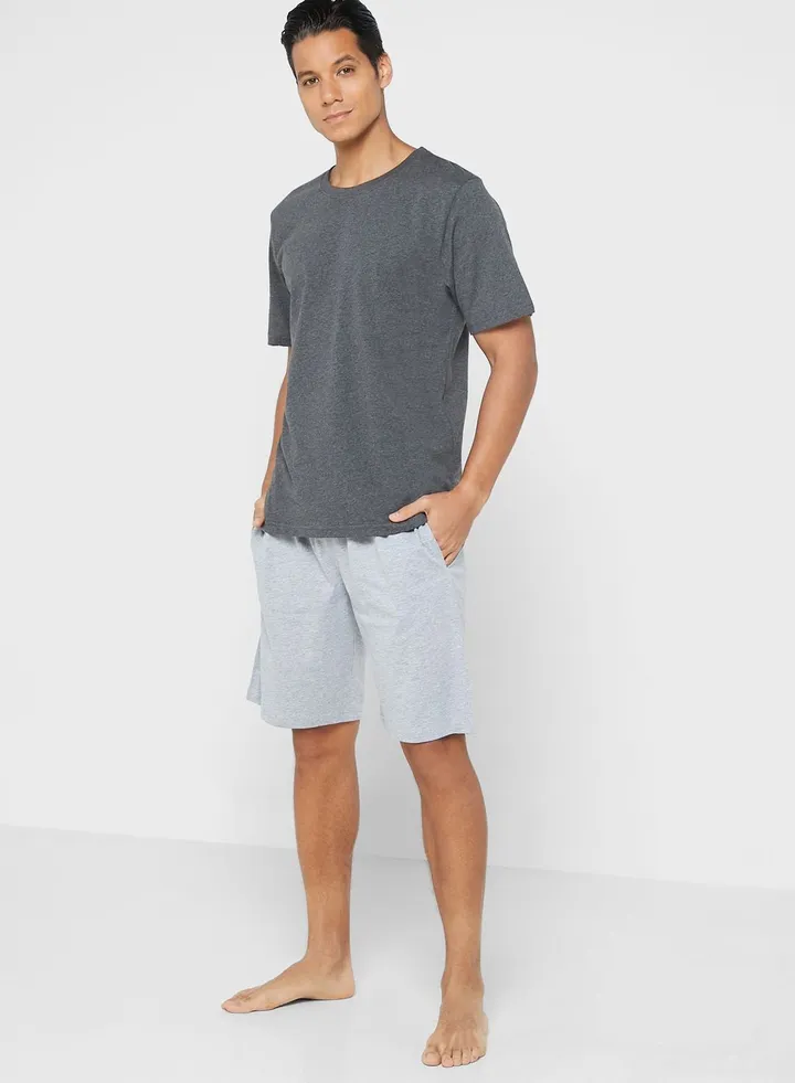 T Shirt And Shorts Nightwear Set
