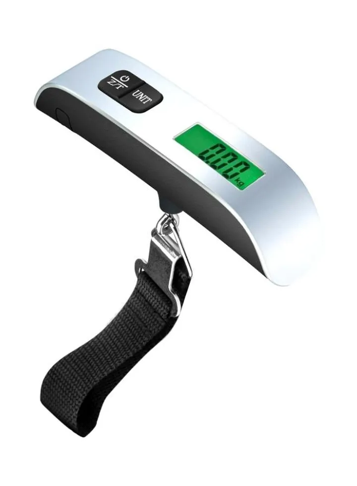 Digital Luggage Scale Silver/Black
