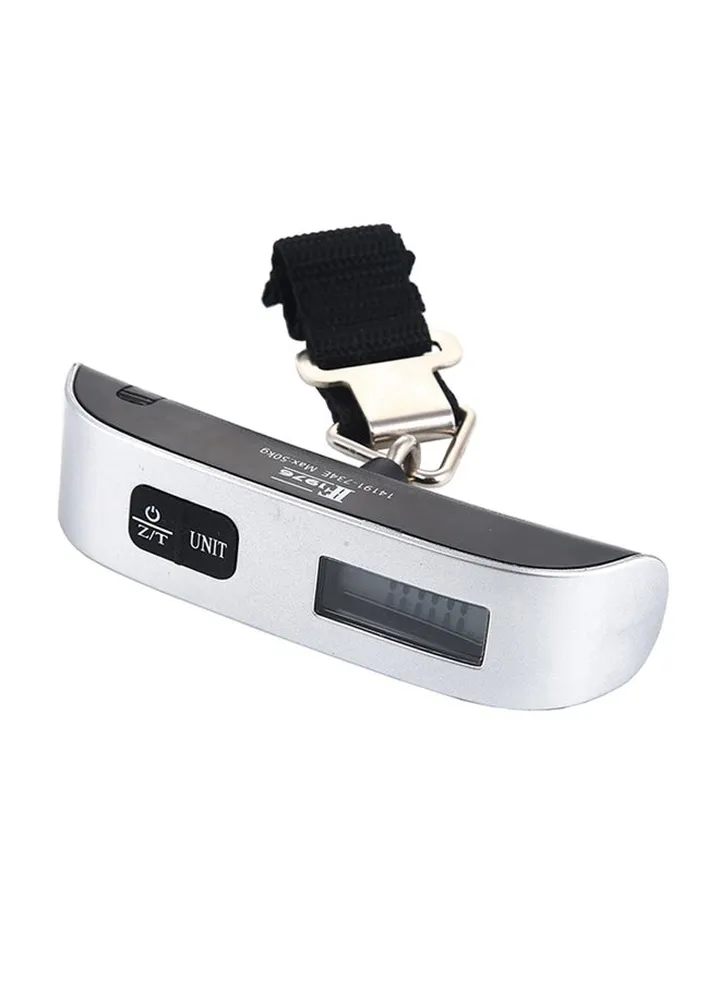 Electronic Portable Luggage Scale Black/Silver