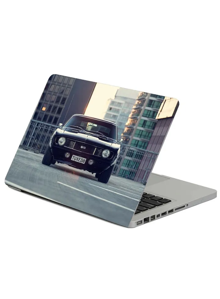Chevrolet Camaro Front View Printed Laptop Sleeve Multicolour