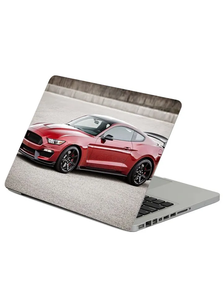 Ford Mustang Gt350R Shelby Printed Laptop Sleeve Multicolor