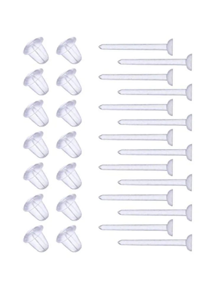 Pair 1000 Plastic Earring Posts