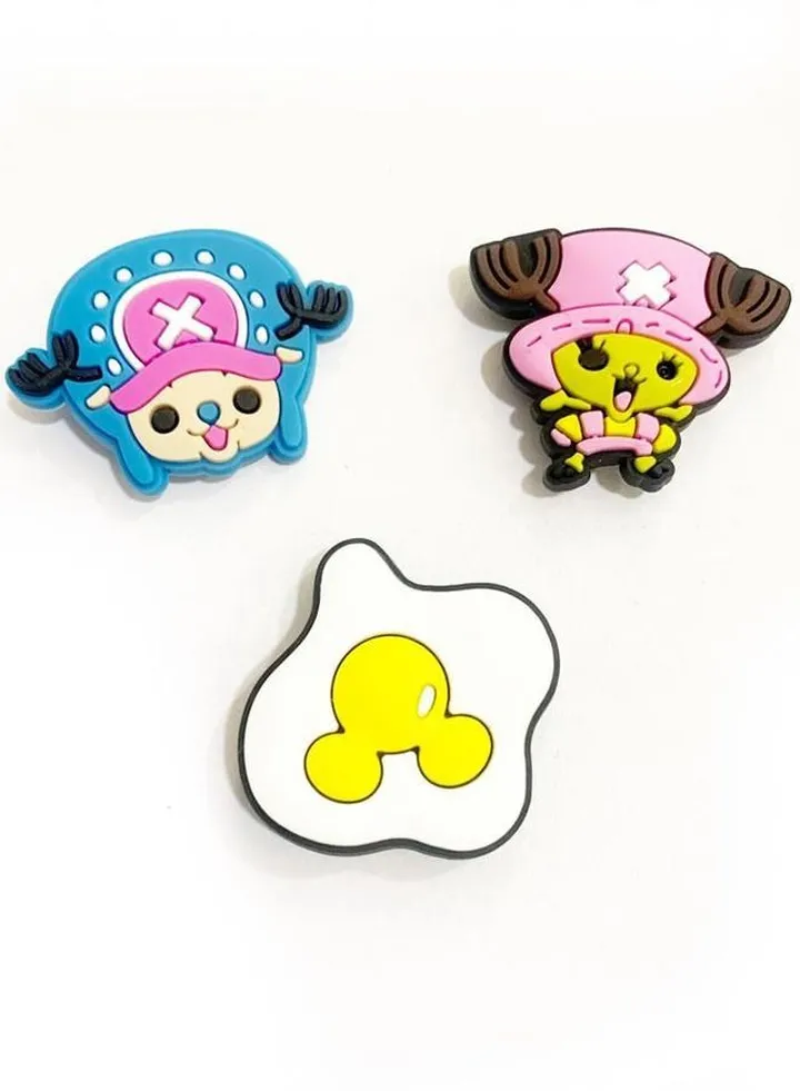 3-Piece Of Cartoon Character Brooch