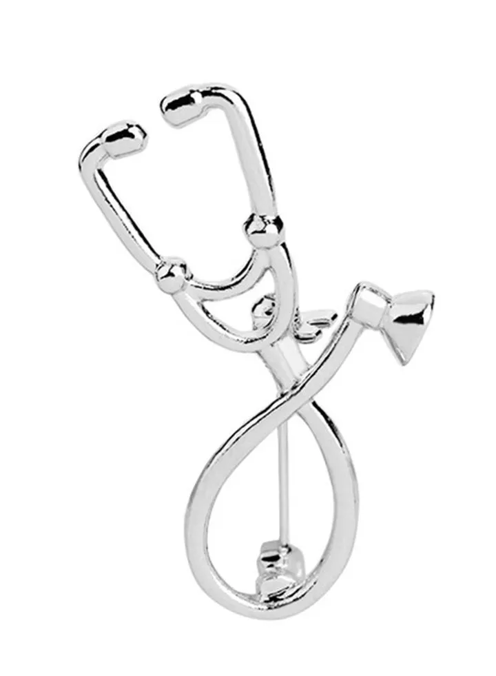 Stethoscope Shaped Fashion Brooch