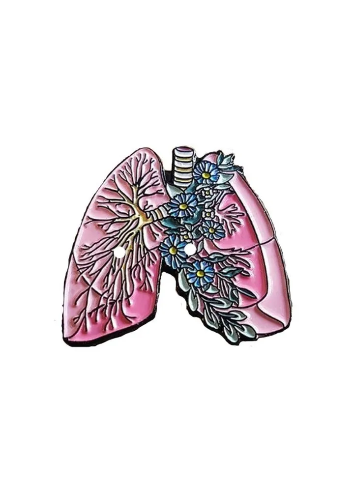 Flowers Lung Brooch - By PROF