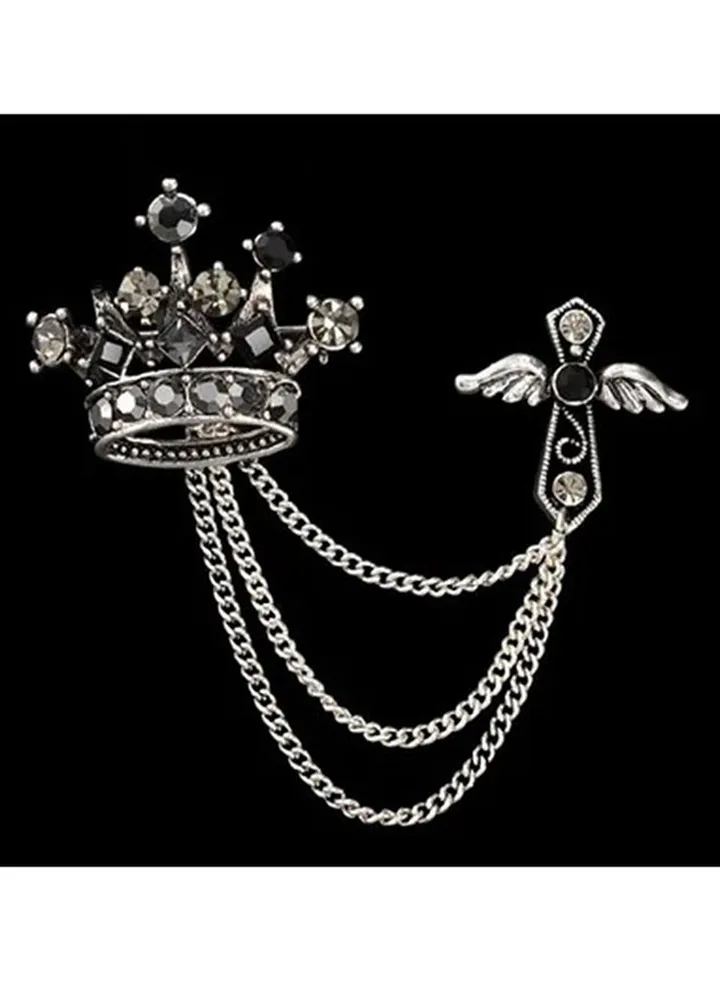 Water Drill Exquisite Brooch