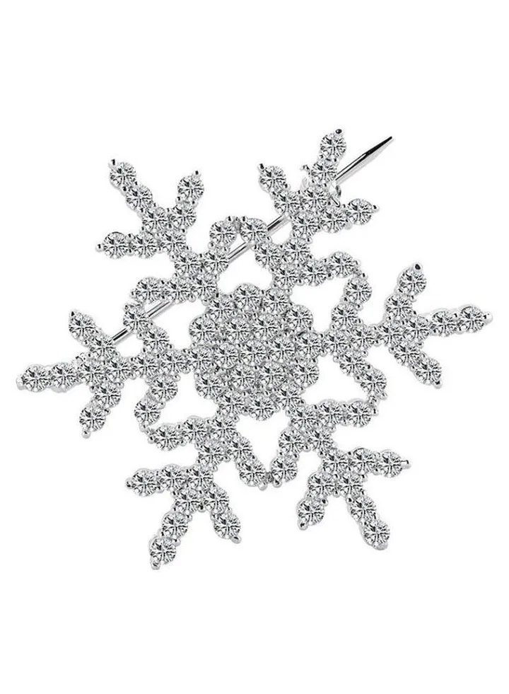 Snowflakes Shaped Brooch