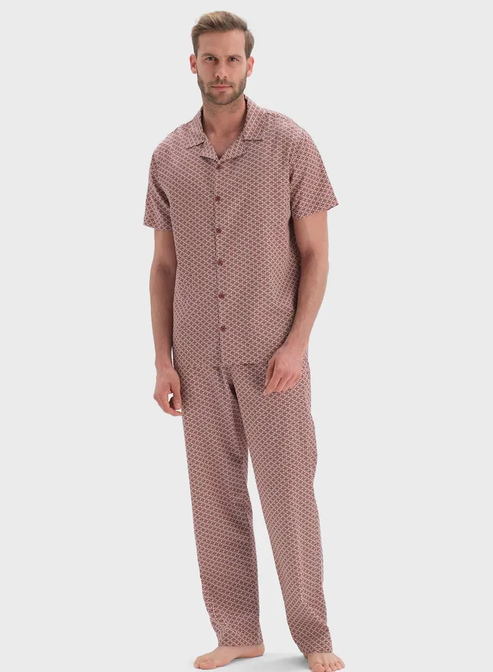 Nightwear Shirt & Trouser Set