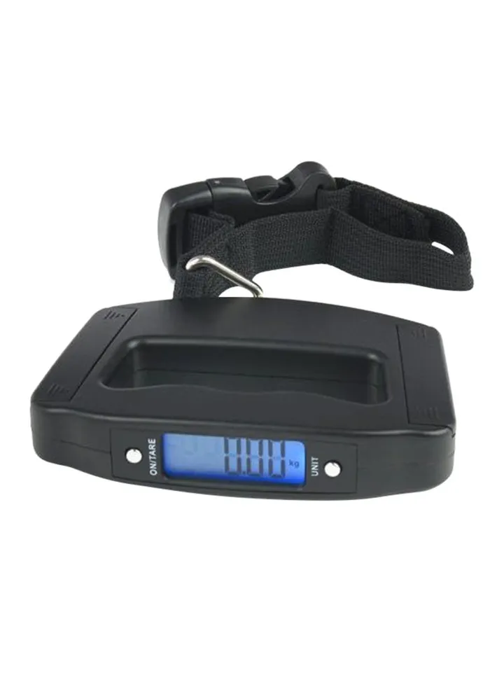 Digital Luggage Scale Black