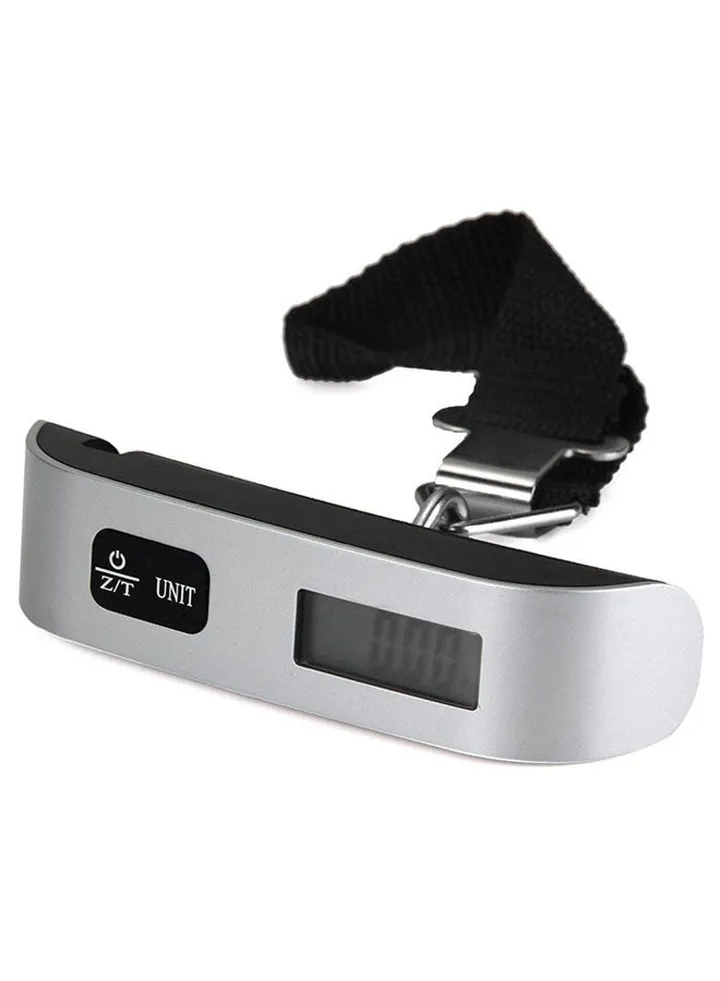 Digital Luggage Electronic Scale Silver/Black