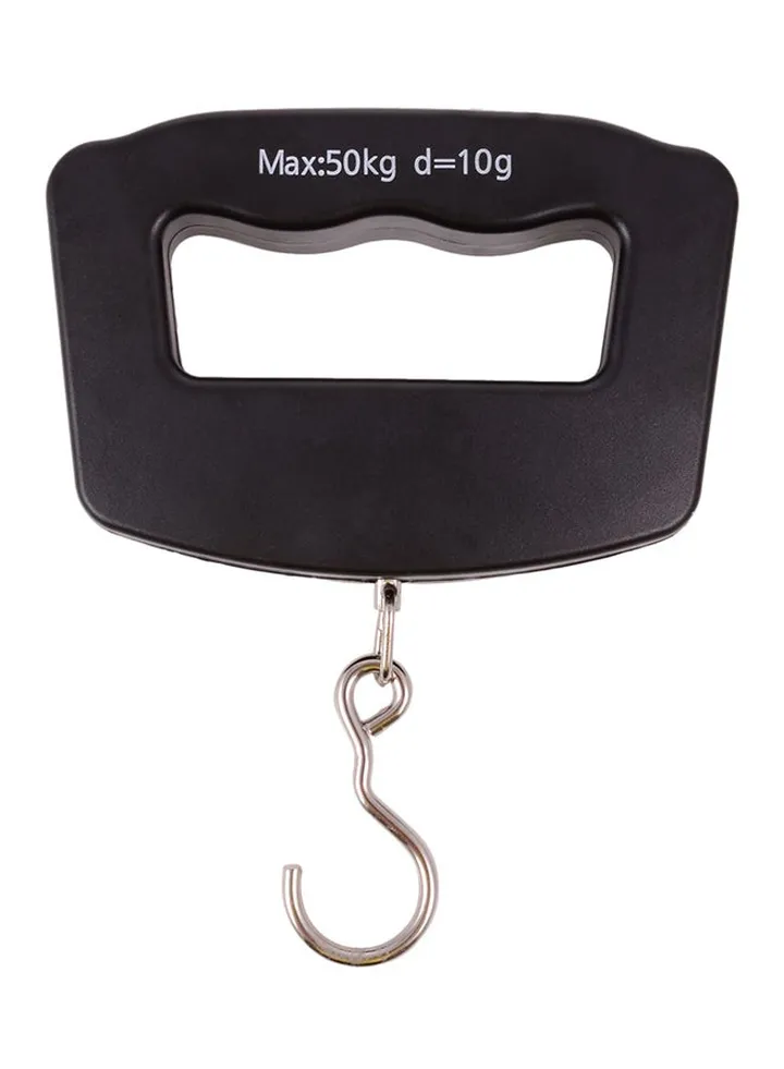 Electronic Portable Luggage Scale Black/Silver