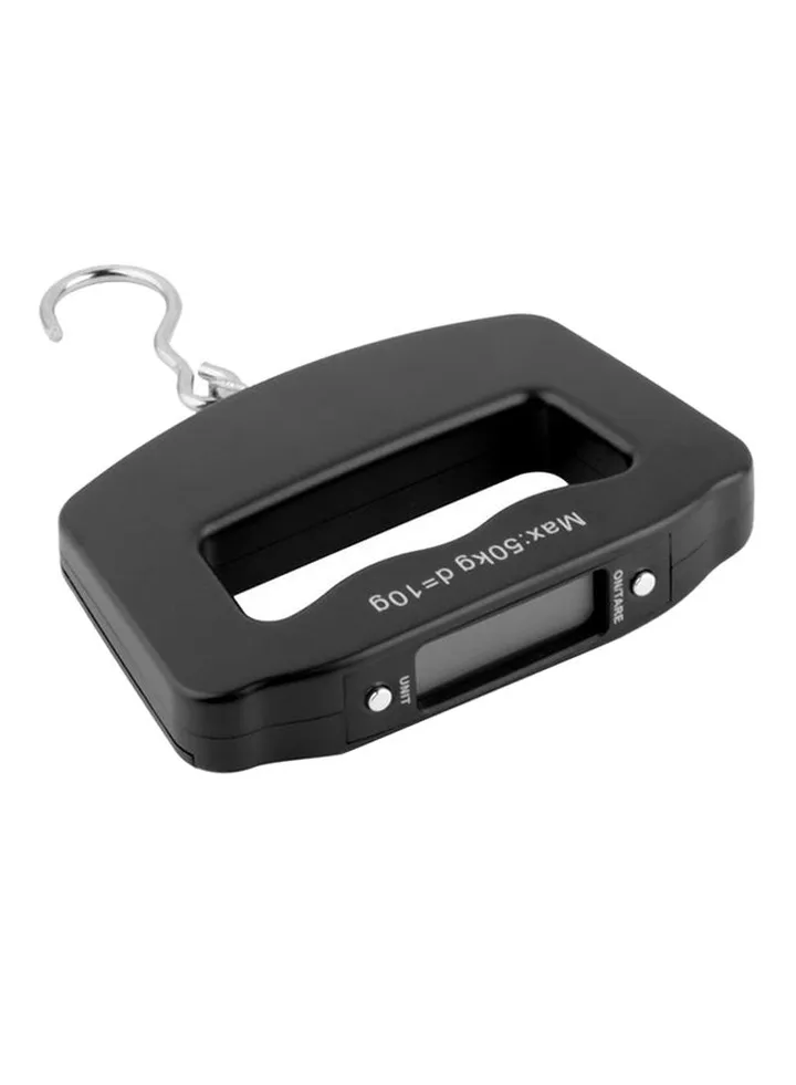 Electronic Portable Luggage Scale Black