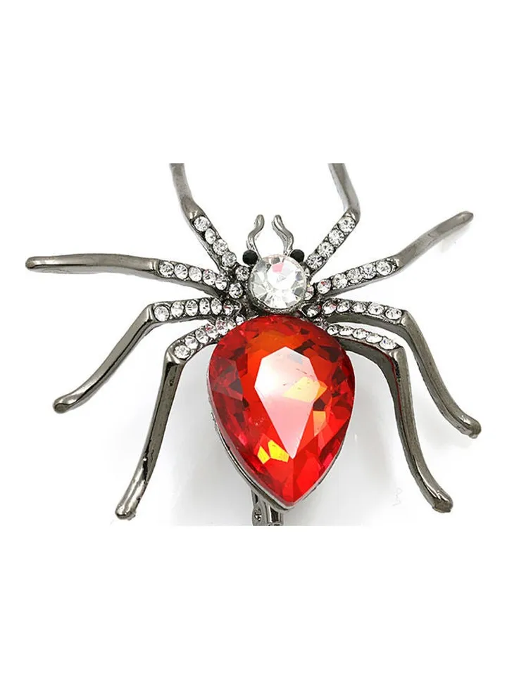 Spider Shaped Coat Brooch