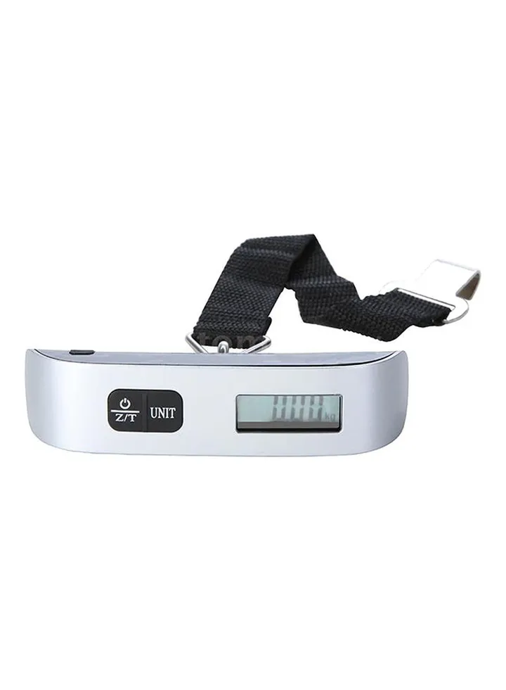 Electronic Luggage Scale Silver