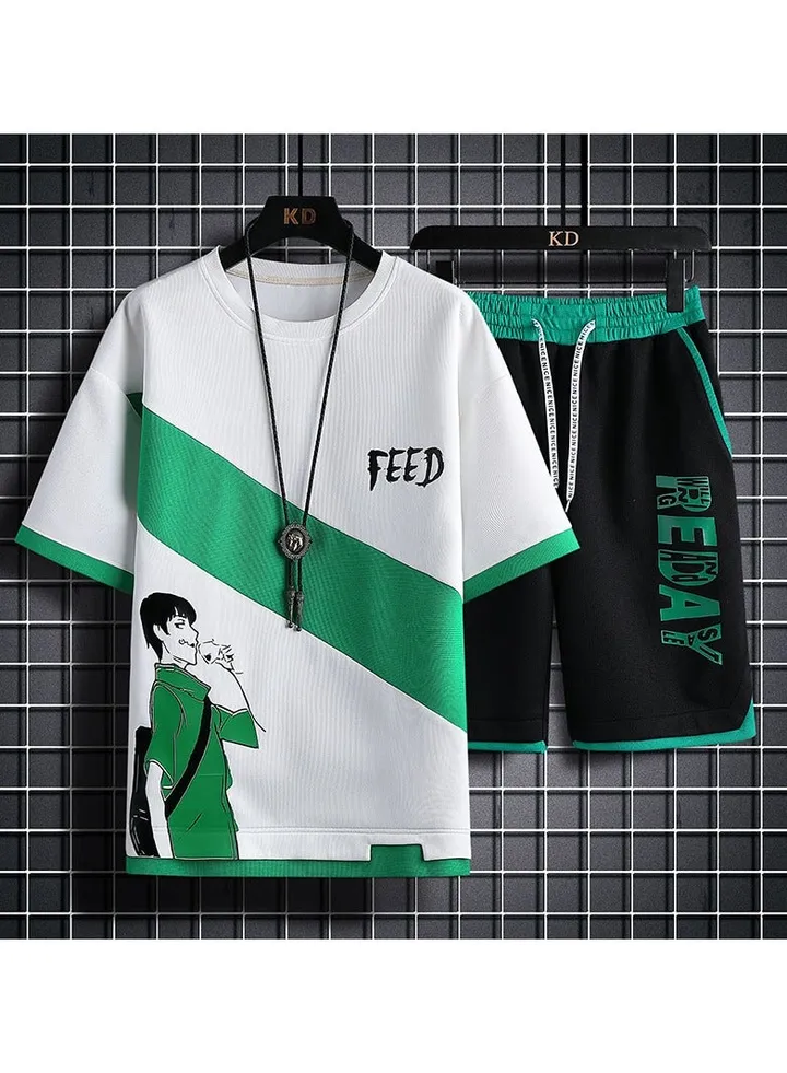 New Cool And Stylish Casual Sports Two-Piece Set