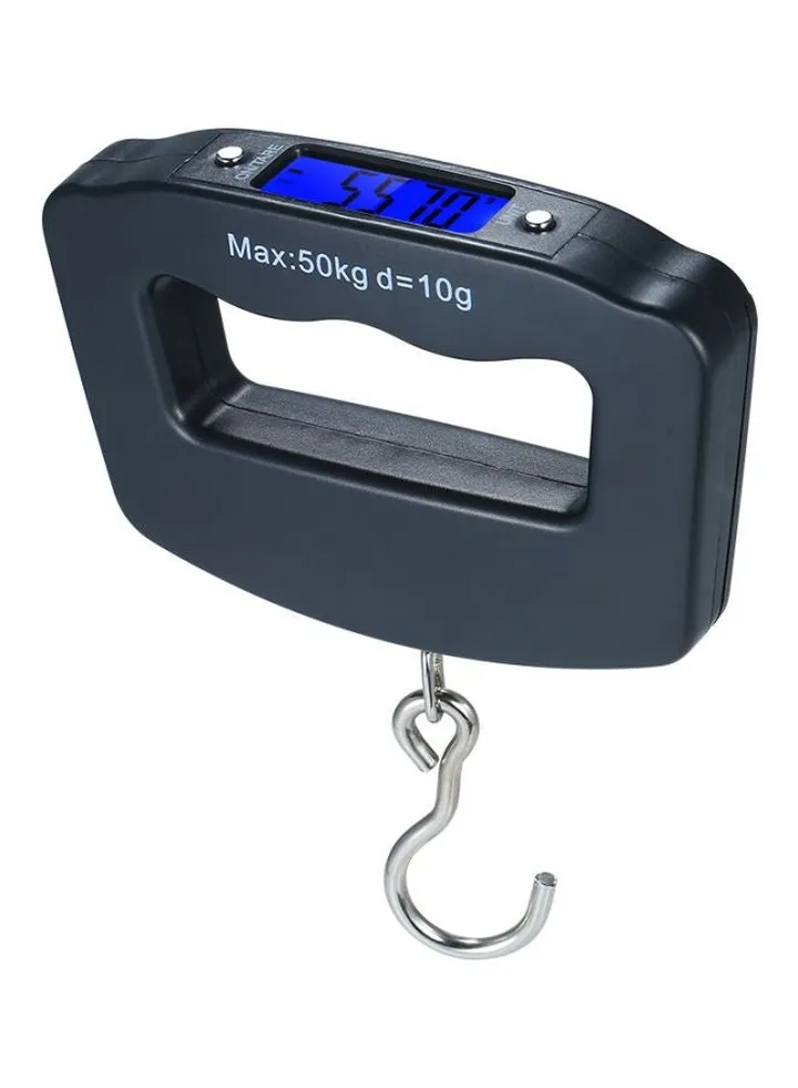 Digital Luggage Scale Black