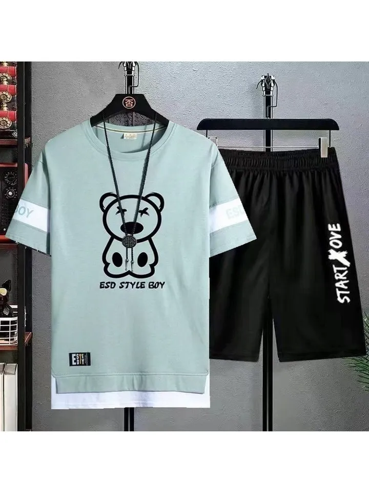 New Fashion Versatile Short Sleeve Set