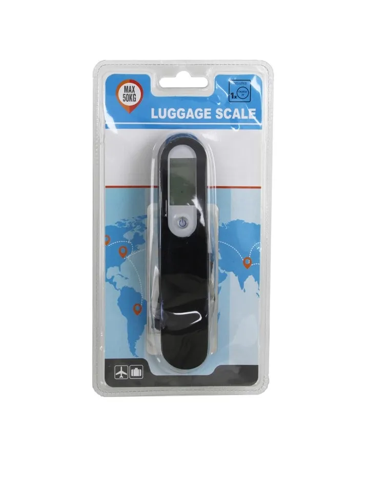 Stealth Voyager 50kg Travel Weight Scale Jet Black Elegance by Generic