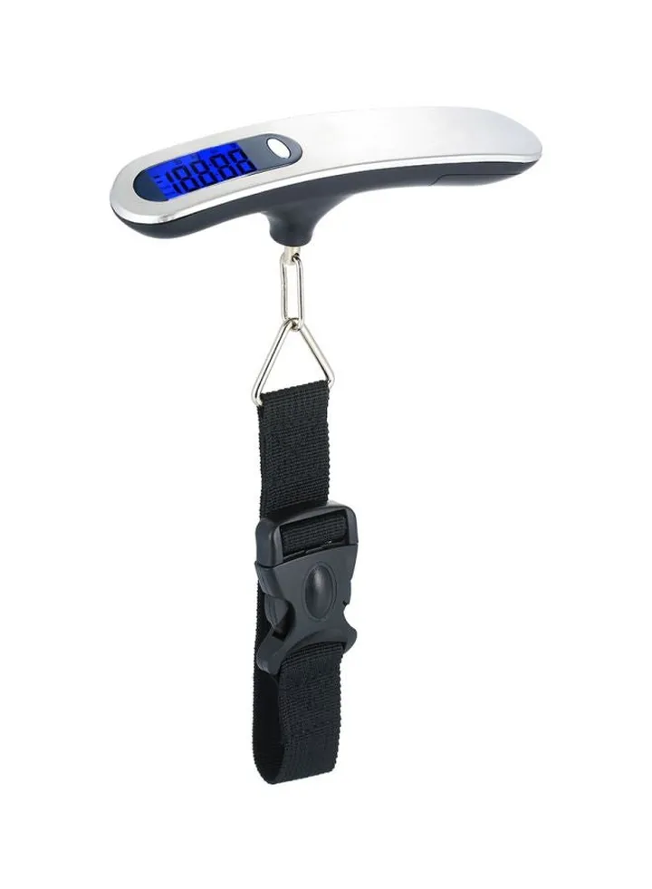 Digital Luggage Scale Black