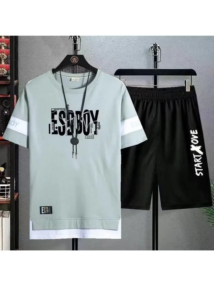 New Fashion Versatile Short Sleeve Set