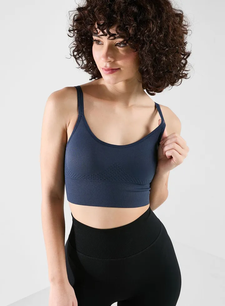 Cross Back Detail Sports Bra