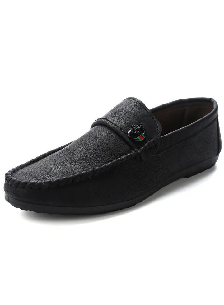 Faux Suede Loafers