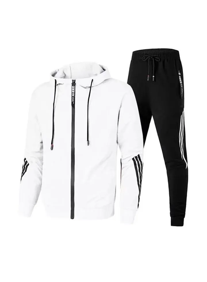 Casual sports suit white
