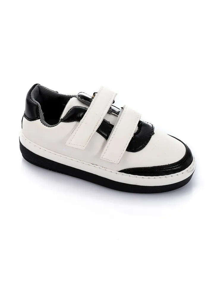 RHK50-Two-Tone Velcro-Closure Sneakers