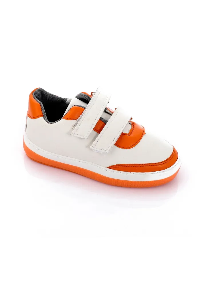 RHK50-Two-Tone Velcro-Closure Sneakers