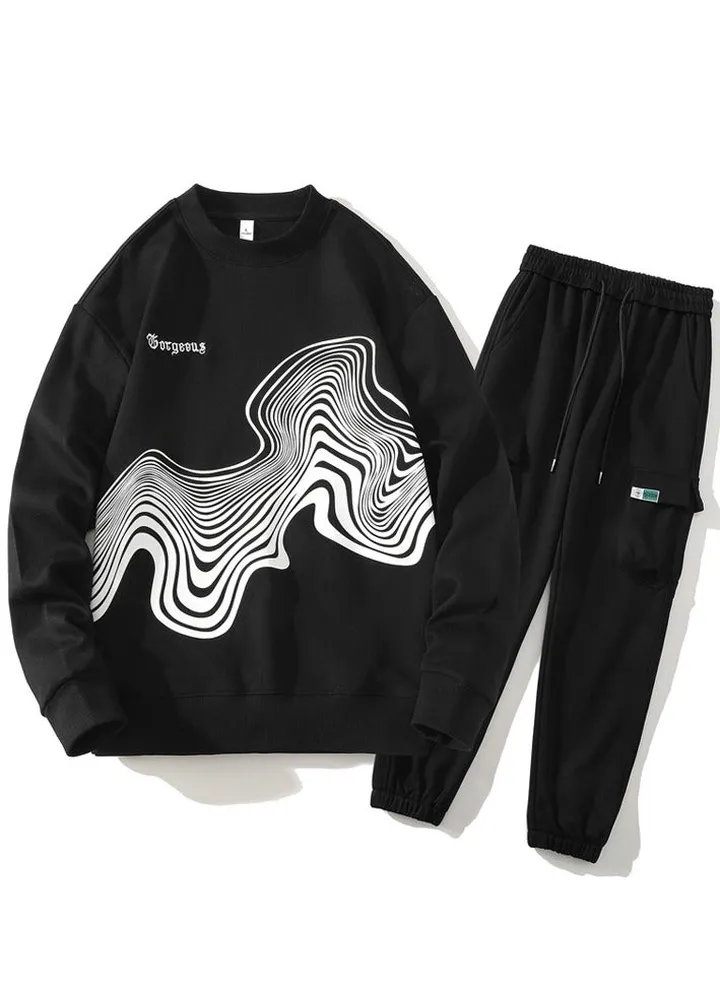 New Casual Two-piece Sportswear Set