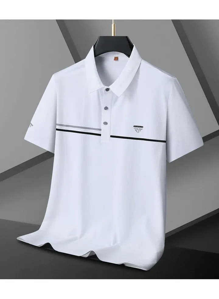 New men's casual T-shirt with short sleeves